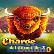 plataforma de 3 reais jogo